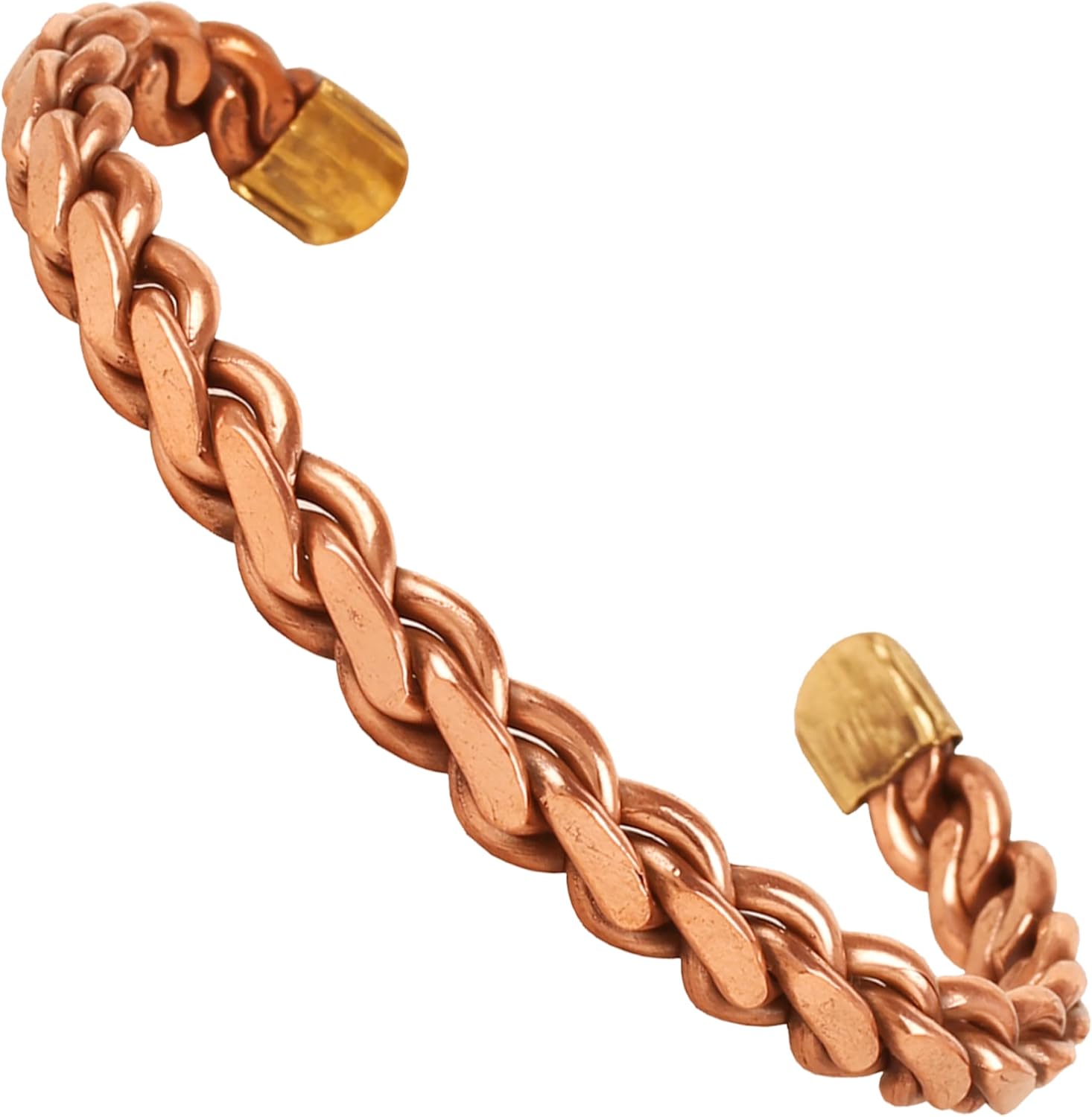 Copper Bracelet Tibetan Style. Hand Forged with Solid and high Gauge Pure Copper.