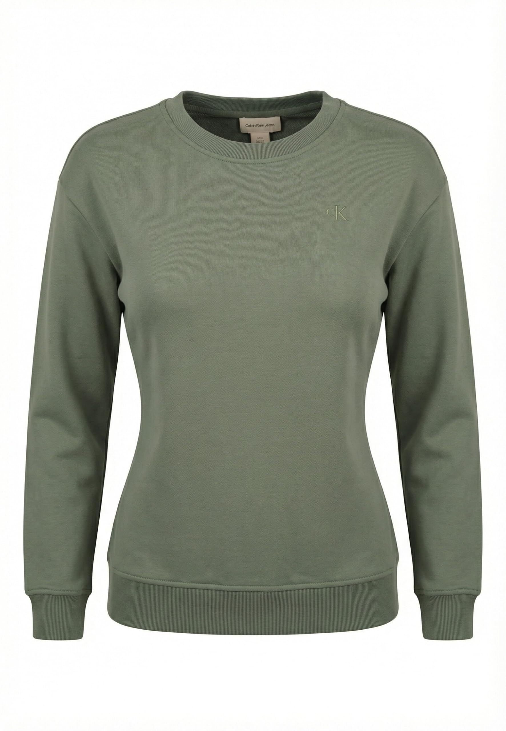 Calvin Klein Sweat d’Intérieur Femme Archive Logo French Terry Col Ras-du-Cou