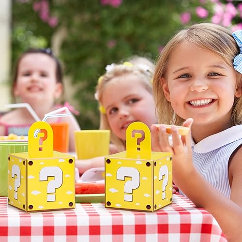 Vista 12 de 24 cajas de regalo de Navidad, caja de dulces de Navidad 3D para niños, galletas de Navidad, adornos de papel, cajas de Papá Noel para escuela