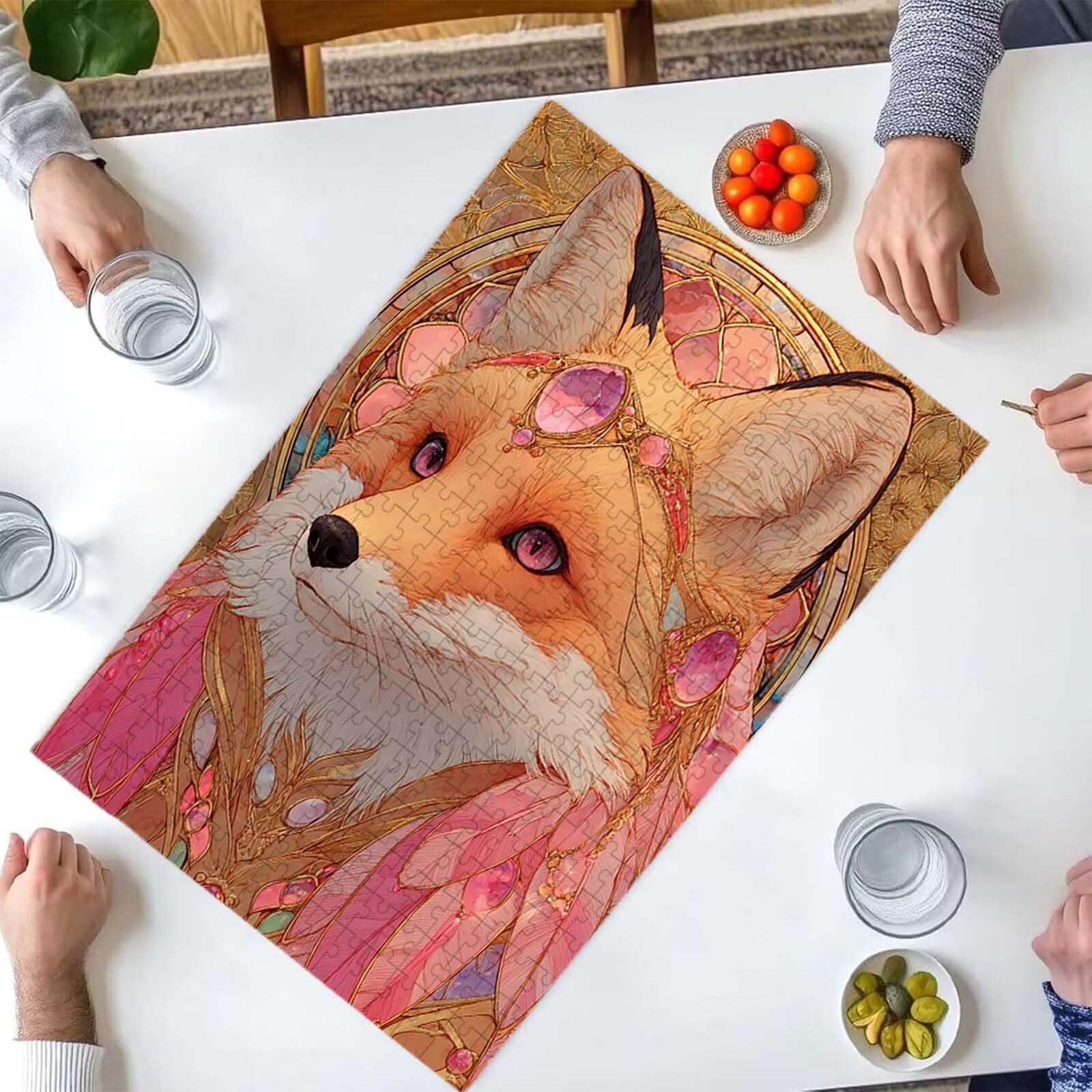 Puzzle dla dorosłych 1500 sztuk | Zabawa rodzinna i zajęcia grupowe dla nastolatków i prezent urodzinowy dla dzieci w wieku 14 lat | Dekoracja domu i pomysł na prezent Relax87 x 57 cm PjY10903 C-T