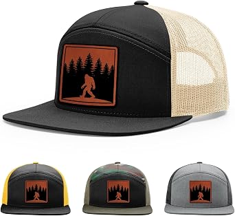 Bigfoot in Woods, Forest, Mountain, Big foot, Yeti Svg, Sasquatch Hat
