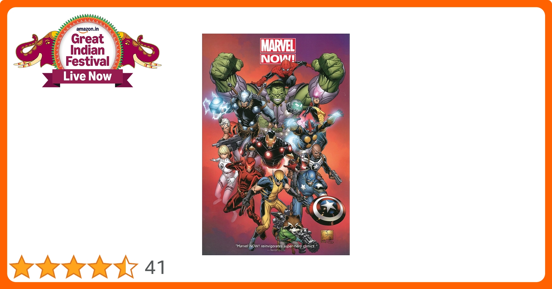 Marvel Now! Omnibus : Comics, Marvel: Amazon.in: Books