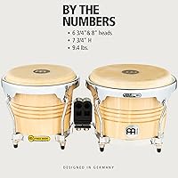 Vista 6 de Meinl 6.75 pulgadas + 8 pulgadas Freeride serie Bongo