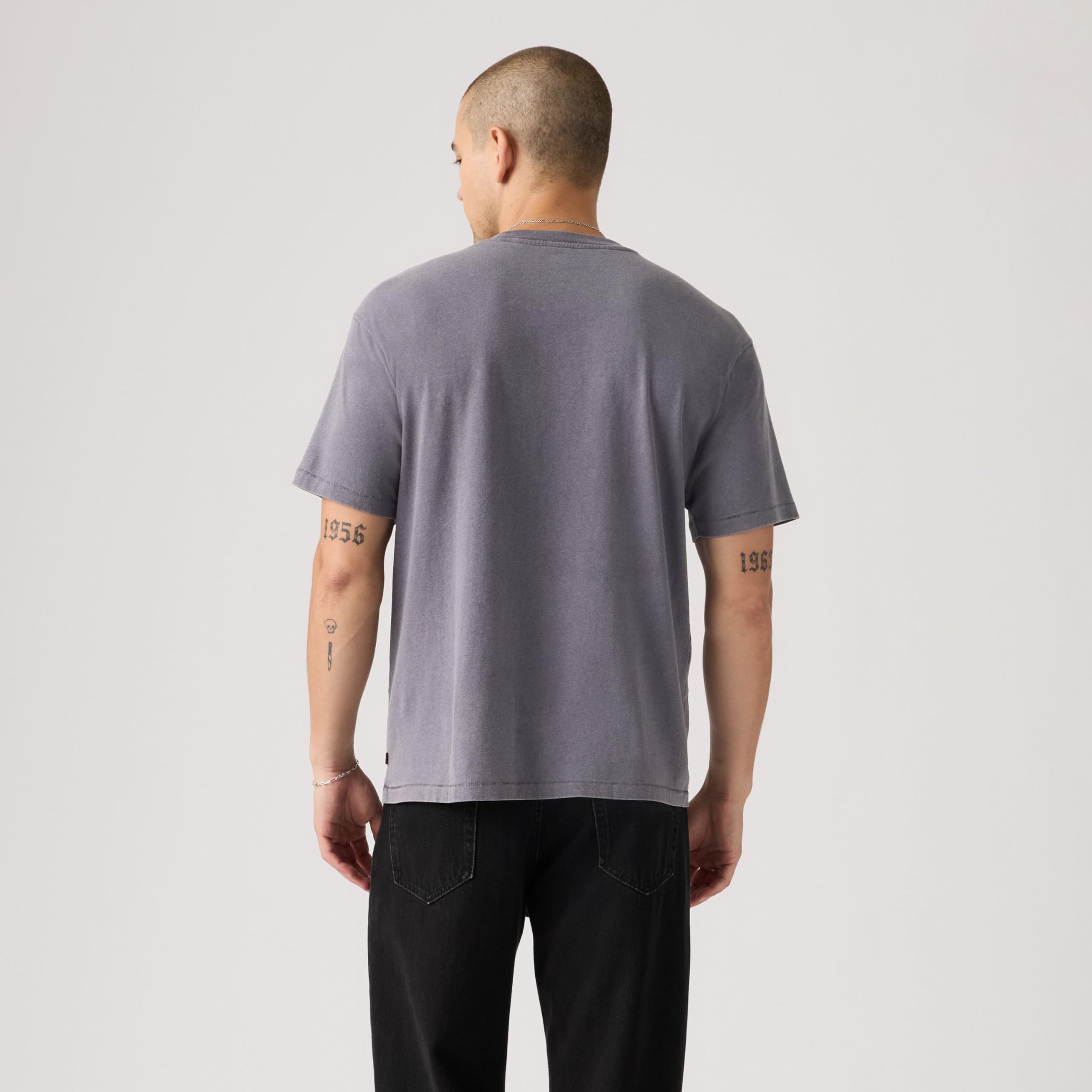 Red Tab Vintage Tee Grunge Wash Smoked P – Ansicht 2
