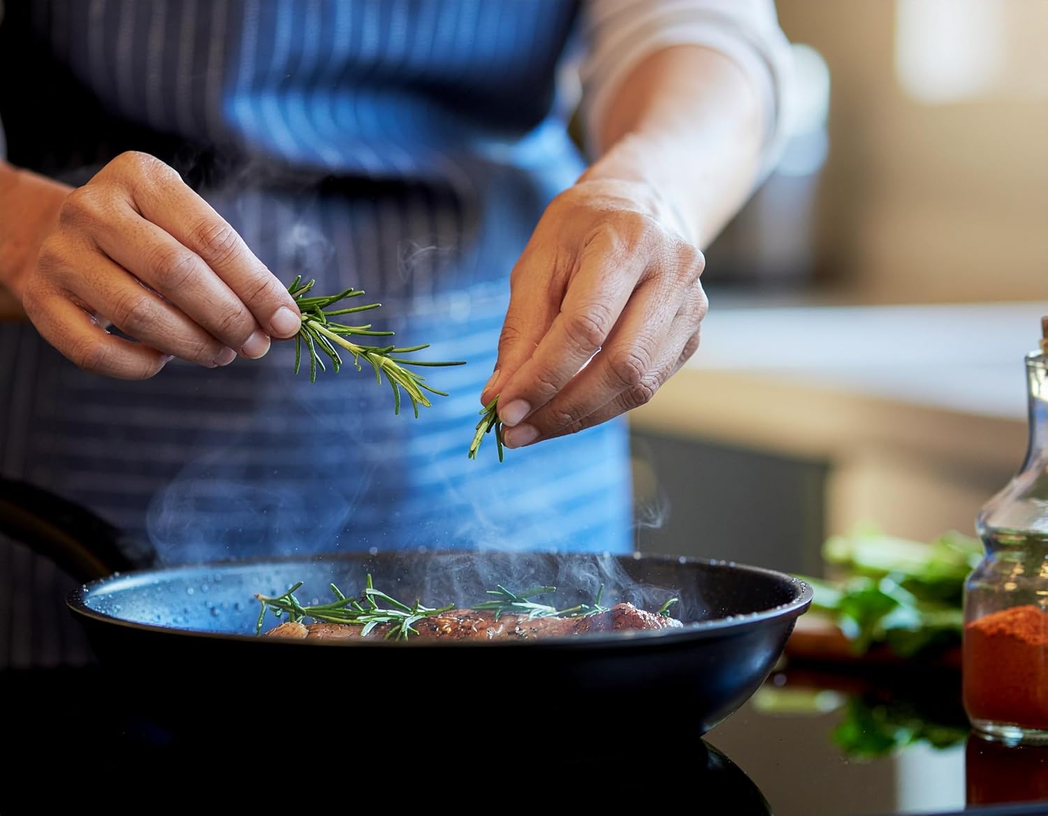 Miracle LED SmokePhonics Rosemary Starter, Braided 4-Socket Blue Spectrum Grow Light Kit (2-Pack)