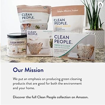 THE CLEAN PEOPLE Liquid Dish Soap - Clean, Simple Ingredients - Extra Scrubbing Power (Citrus Clove Scent) 12 fl. oz (3 Pack)