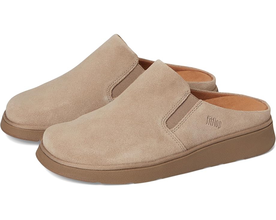 FitFlop Gen-FF Elasticated Suede Mules - Pair View
