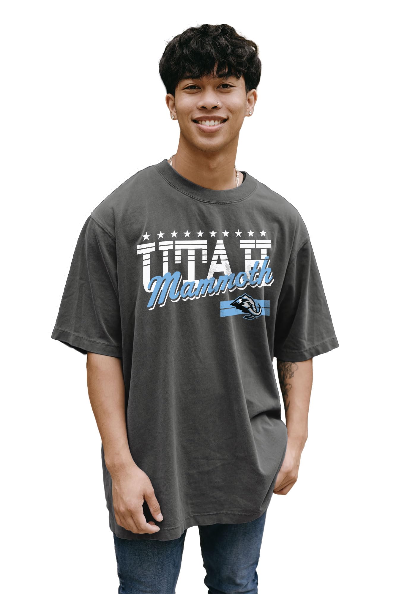 Blue 84 NHL Officially Licensed T-Shirt Throwback Team Color