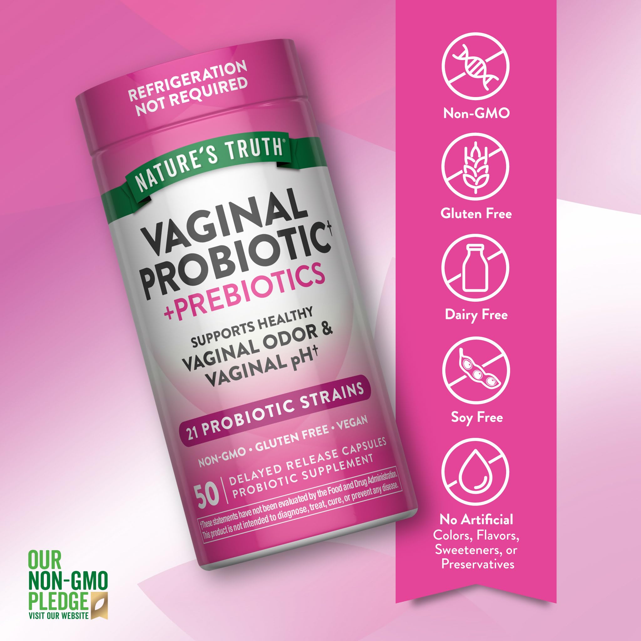 Nature's Truth Women's Probiotic Pills | 50 Capsules — Amazon image 3