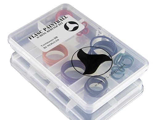 Tippmann 98 Kit de reconstrucción de juntas tóricas de paintball codificadas por colores 3X