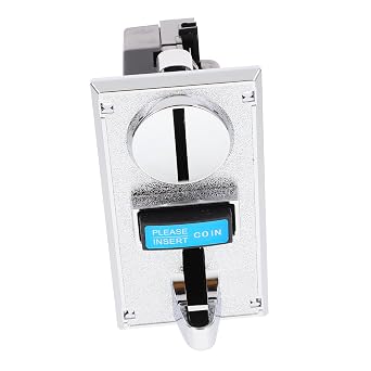 BESTOYARD Down Coin Selector for Vending Machines Multi Currency Electronic Coin for Arcade Games Accurate Coin Recognition Versatile Coin Sorting