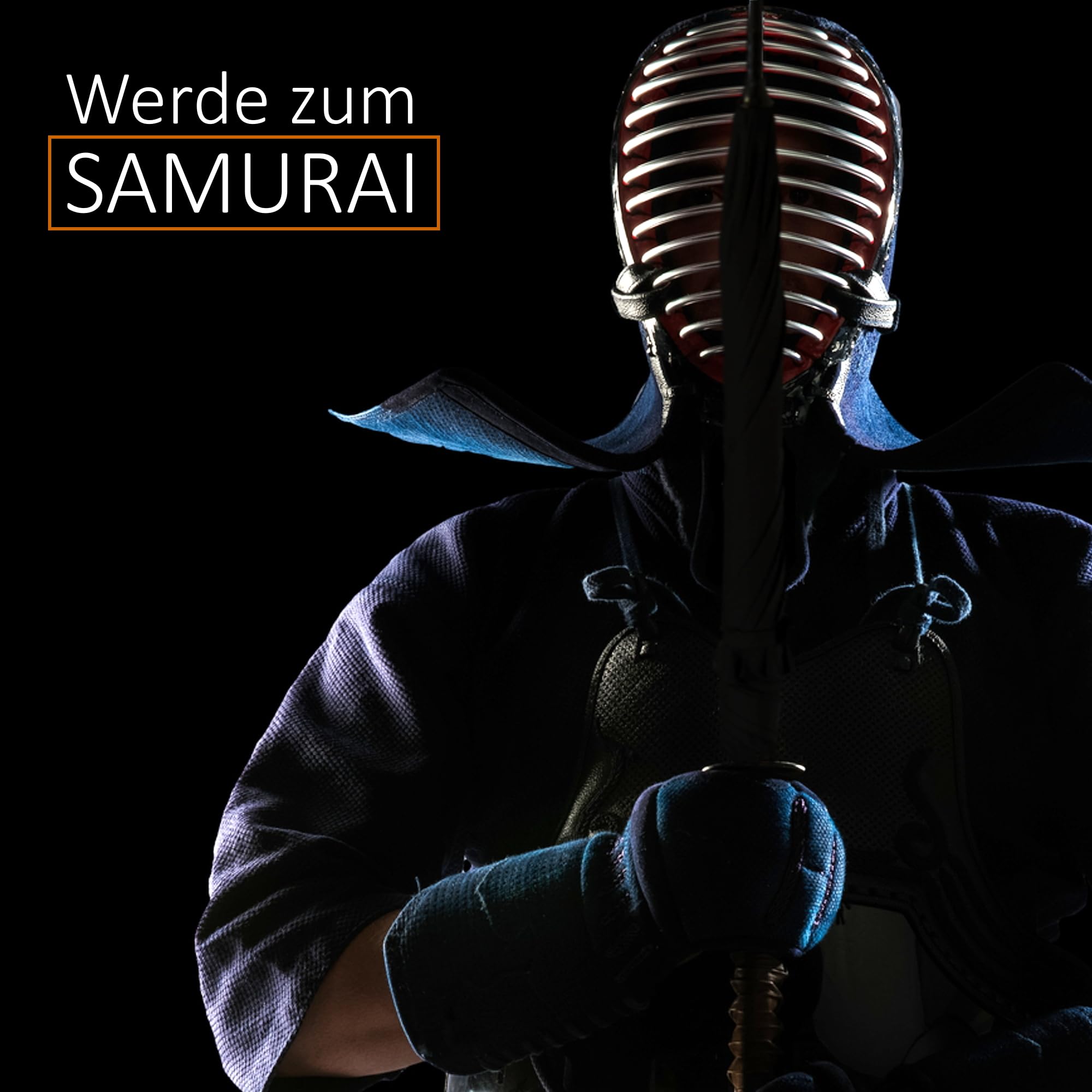 Japanwelt Samurai Katana-Regenschirm Groß I Japanischer Schirm Mit Samuraischwert, Anime Japan Gurt, für Erwachsene & Kinder, 100 cm Durchmesser