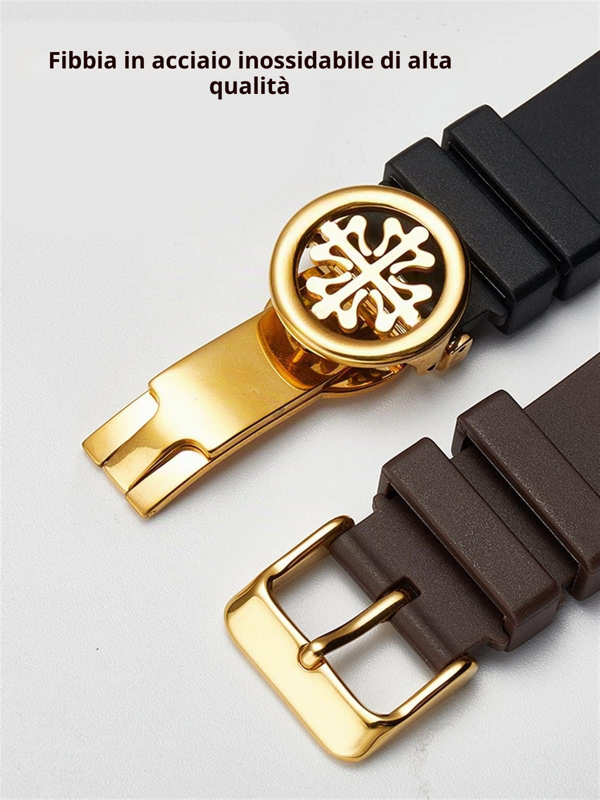 Per cinturino in silicone PP Patek Philippe 5711 5712g Nautilus Cinturino per orologio Interfaccia speciale 25mm* 13mm Cinturino (colore: blu-argento-B, dimensioni: 25-13mm)