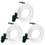 Air Tube 50cc Glue Adhesive Dispenser Syringes Connector Adapter for Industrial 3 Pcs