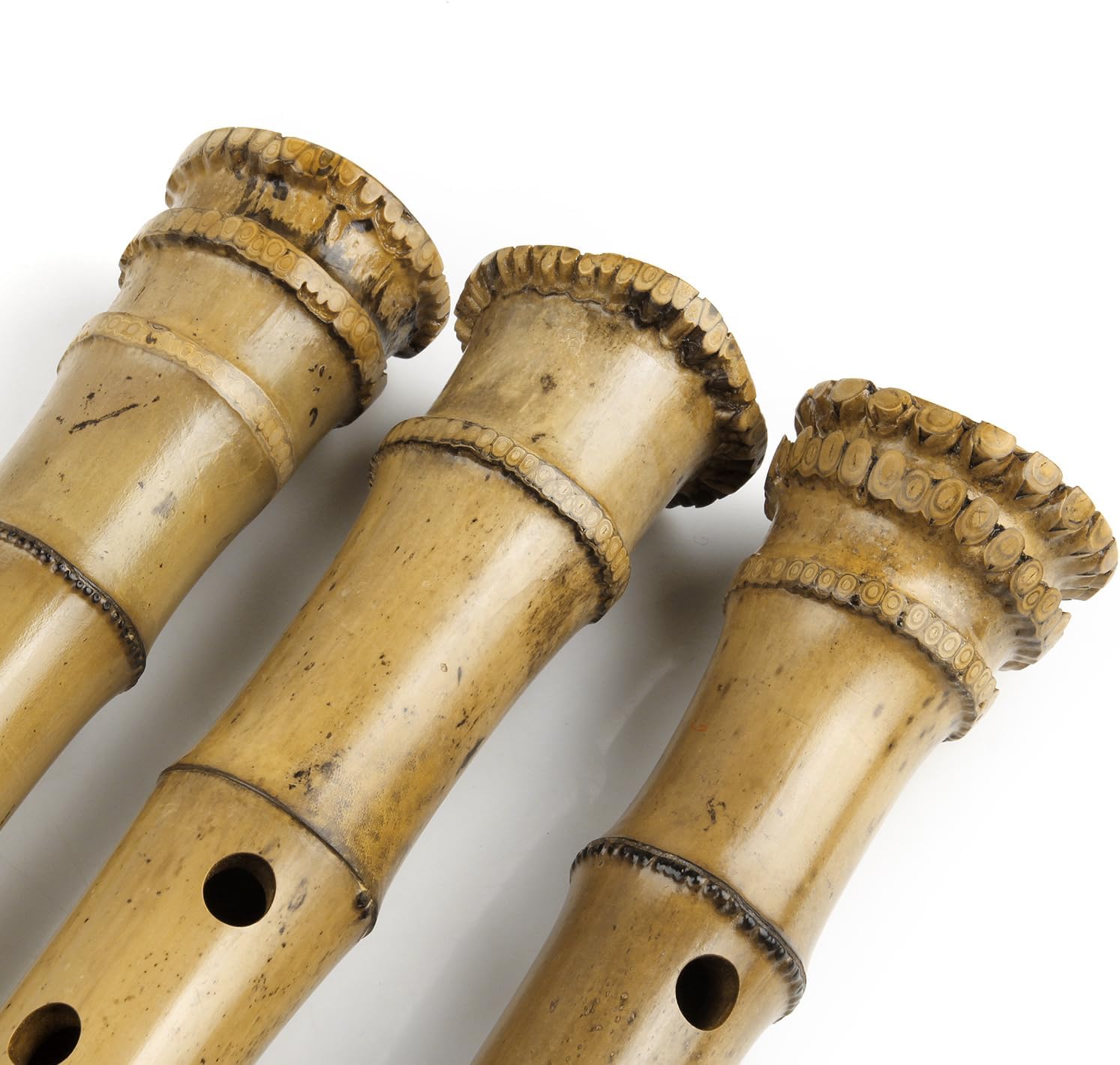 G Key 8-Hole Bamboo Nan Xiao Flute Traditional Chinese Vertical Flute for Beginners & Professionals, Handcrafted Woodwind Instrument