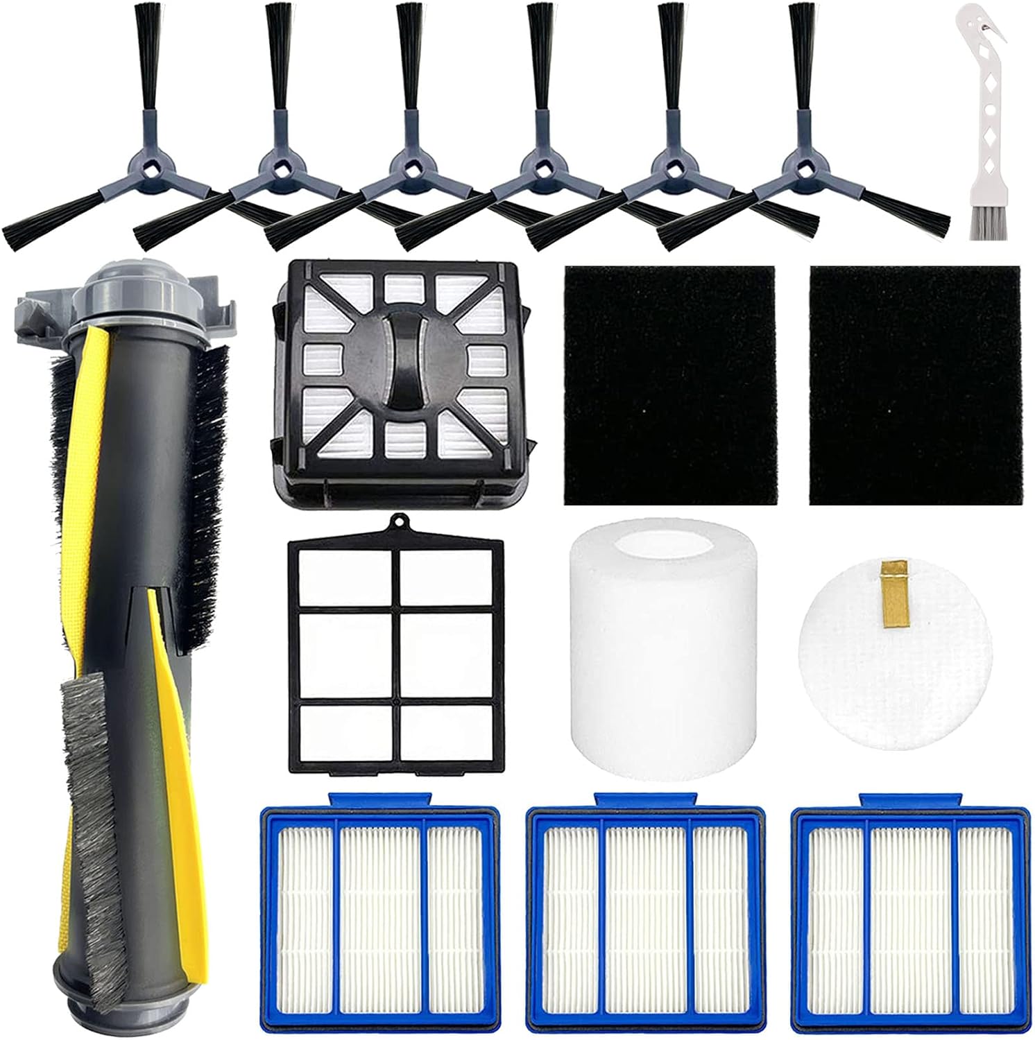 Bvhonwe Shark IQ Replacement Parts Kit for RV1001AE AV911S - Brushes Filters Compatible Accessories