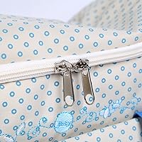 Set 5 Pezzi Borsa Per Mamma - Borsa Cambio Pannolini + Porta Biberon Termico - Tracolla Regolabile - Foto 4