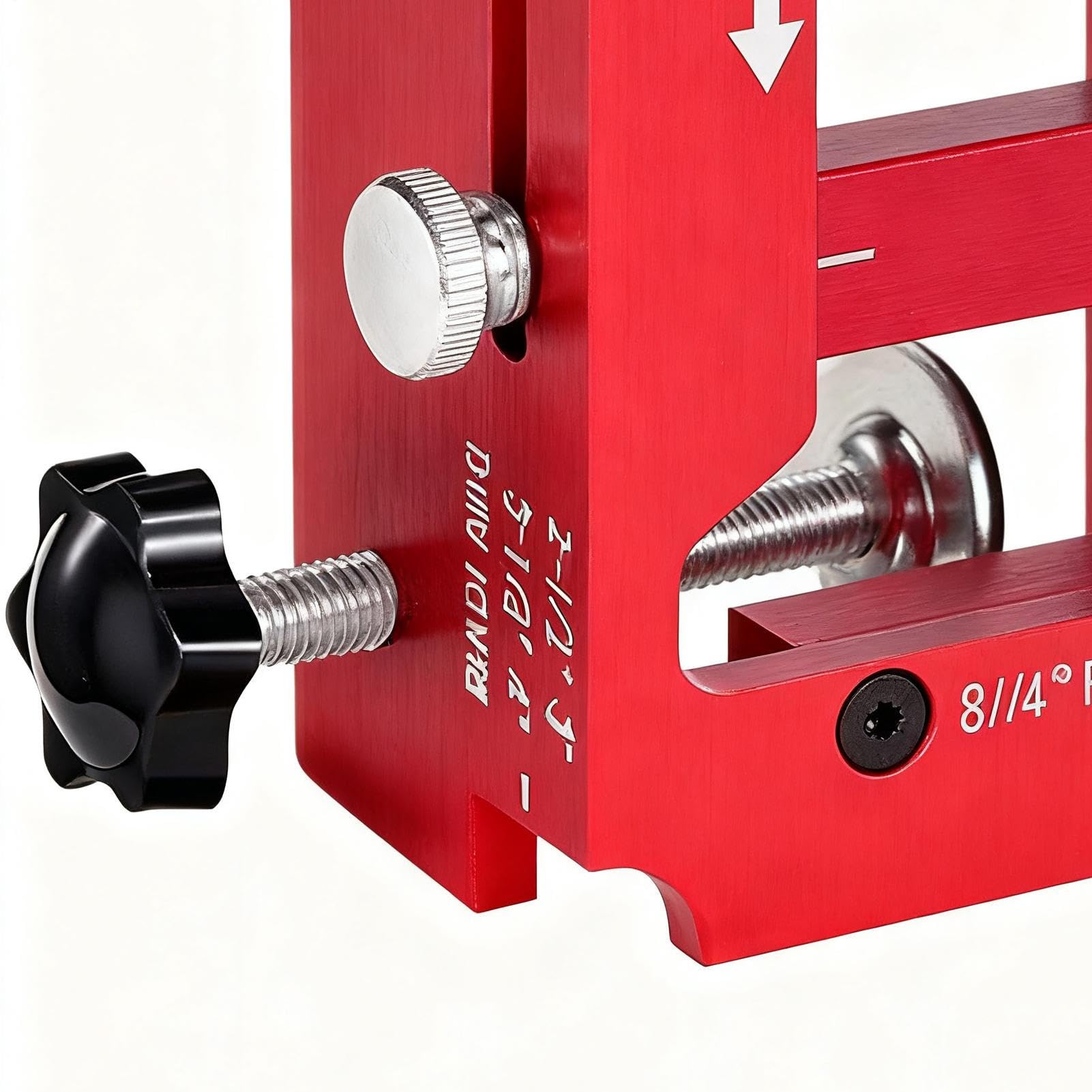 Szablon Do Frezowania Zawiasów Drzwiowych 2-w-1 Narzędzia Stolarskie