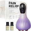 Lymphatic Drainage Massager, Cellulite Massage Tool: with 4 Modes and 5 Intensity Levels, Reduces Stretch Marks & Cellulite for Legs, Arms, Belly – Body with Heat & Vibration