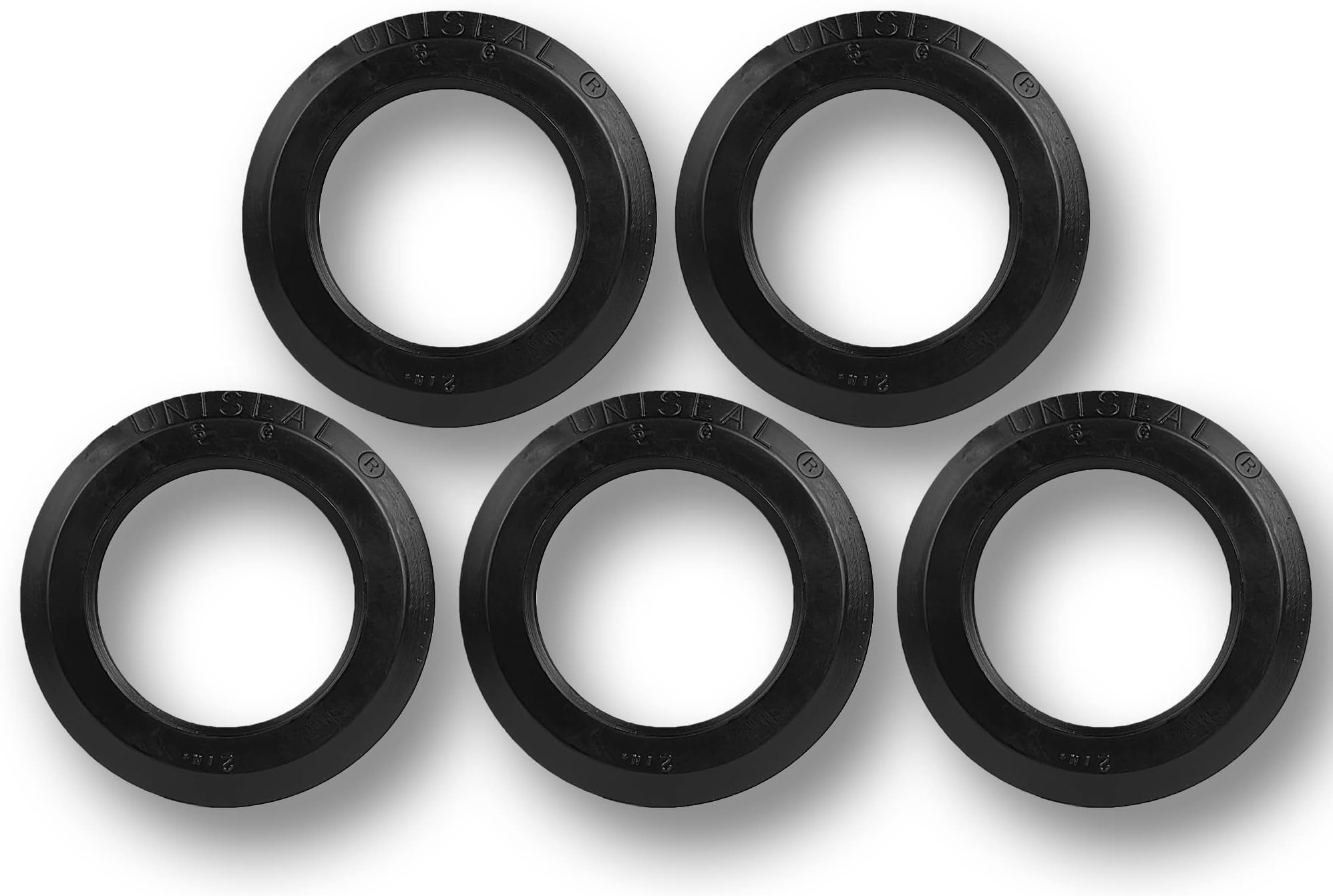 2'' UNISEAL Flexible Tank Adapter (Bulkhead) - 5 Pack