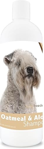 Healthy Breeds Soft Coated Wheaten Terrier - Champú de avena con aloe 16 oz