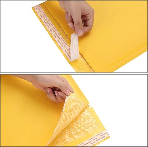 Miniatura 4 de Acrux7 Sobres de burbujas de 10 x 13 pulgadas, paquete de 25 sobres de correo acolchados de burbujas, sobres acolchados autosellantes para envío y