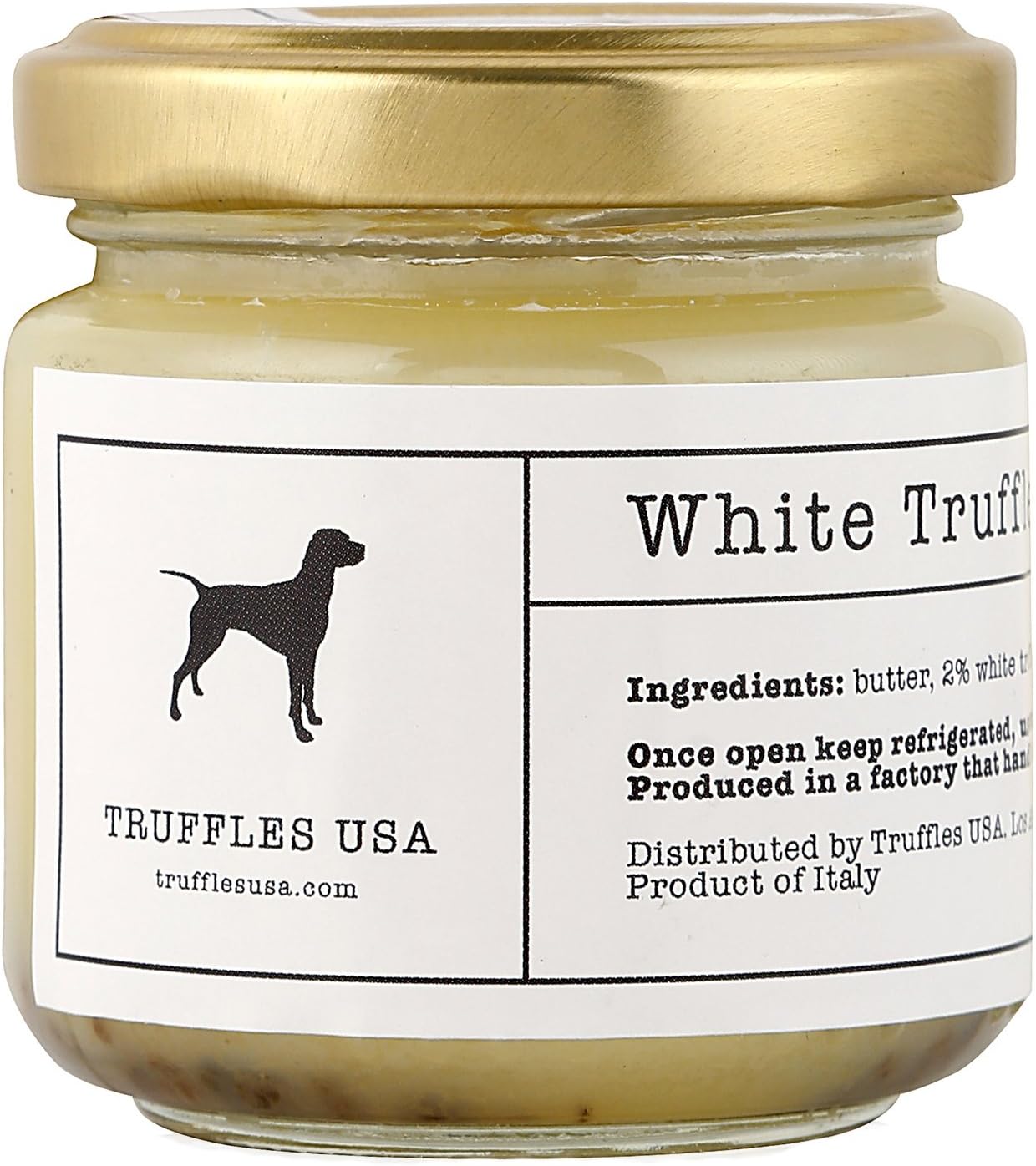 TRUFFLES USA White Truffle Butter 2.82 oz - Italian Truffle Butter from Fresh Italian Truffles, Imported from Italy from Authentic Family Owned Truffle Farms