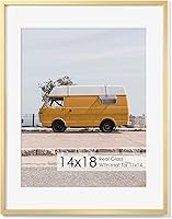 Vista 477 de Fun Memories Portarretratos de metal de 16 x 20 pulgadas con paspartú de 11 x 14 pulgadas, acabado de aluminio cepillado, parte delantera de vidrio