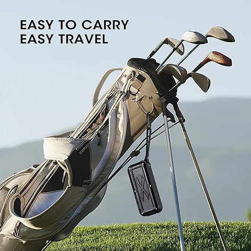 Miniatura 6 de Roykaw Altavoz Bluetooth de golf con soporte, sonido estéreo fuerte, IPX7 impermeable, a prueba de golpes y polvo, altavoz inalámbrico portátil