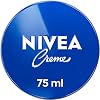 NIVEA Creme Tin 75ml, Moisturising Cream Provides Intensive Protective Care for Soft and Supple Skin, Ideal for Daily Use as a Face, Hand, or Body Cream