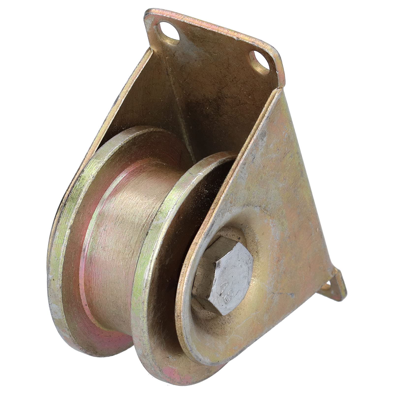 Poulie De Guidage Roue à Rainure Type H 60mm - Charge 350kg Pour Câble Métallique Et Portes Coulissantes