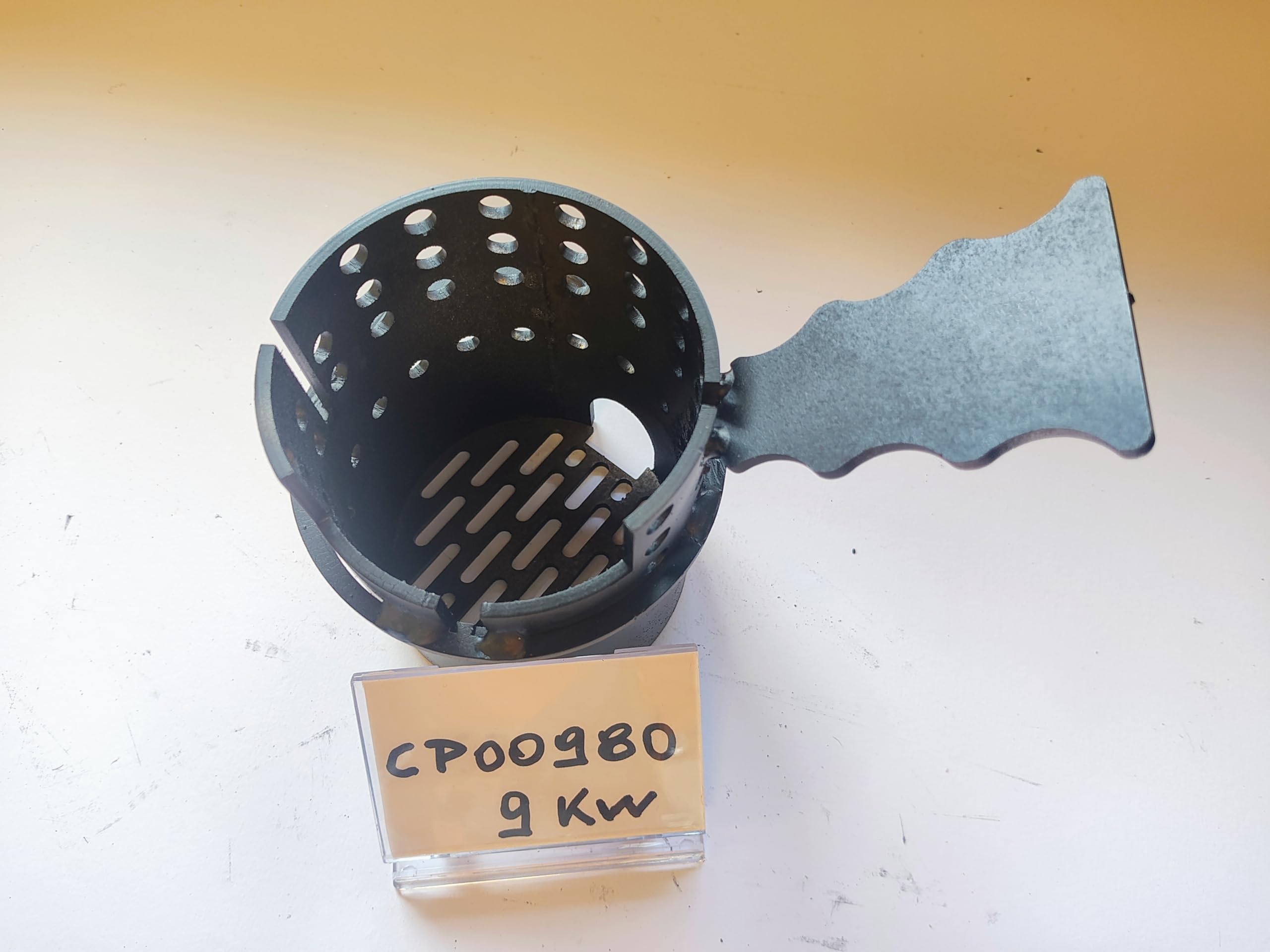 Braciere Compatibile per Stufe Ungaro, 9 kW, Nero