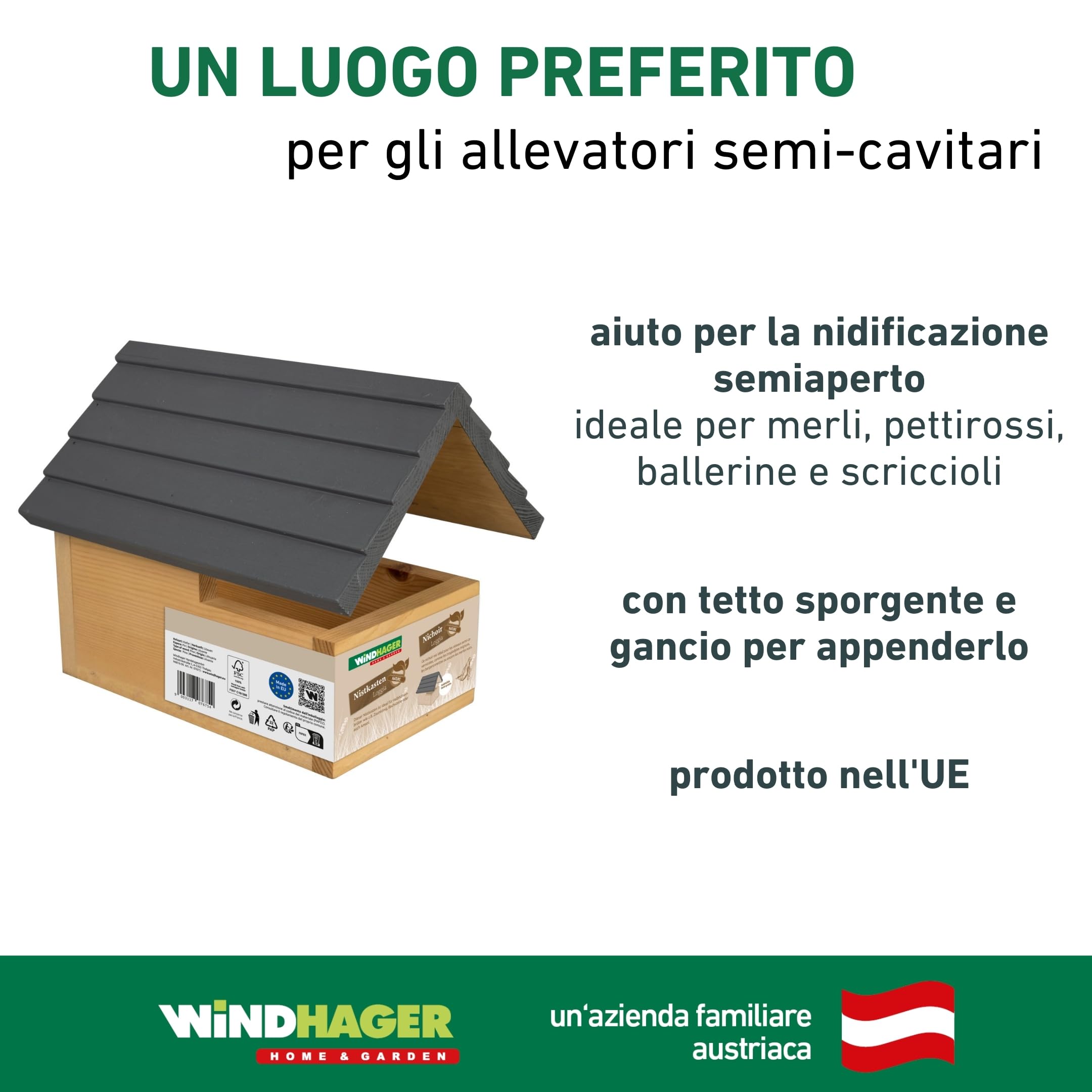 Windhager Copertura per grondaia, Protezione per grondaia, Protezione