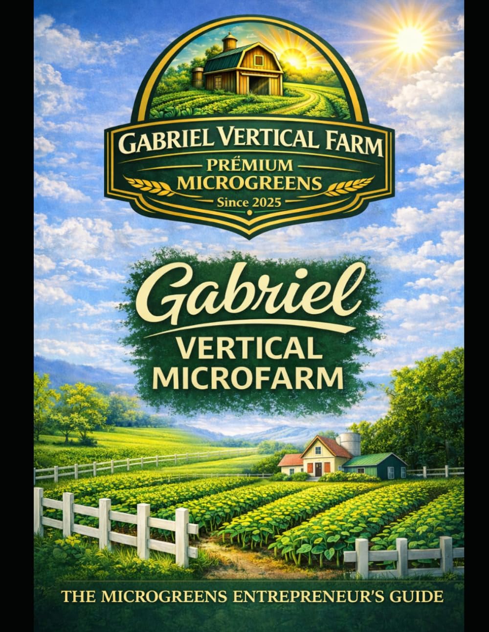 Gabriel Vertical Microfarm: The Microgreens Entrepreneur’s Guide to Vertical Farming, Urban Agriculture, and Building a Profitable Small Farm Business