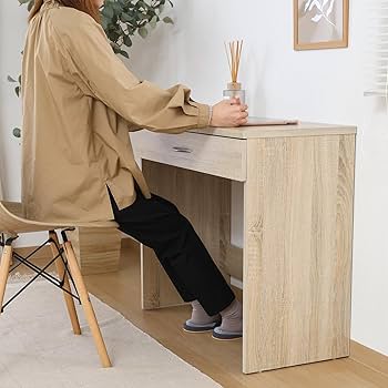 nami様リクエスト品】不二貿易 木製デスク 引出し付き 学習机 ワークデスク Amazon | 不二貿易 引き出し付きデスク 幅80×奥行41.5×高さ72cm