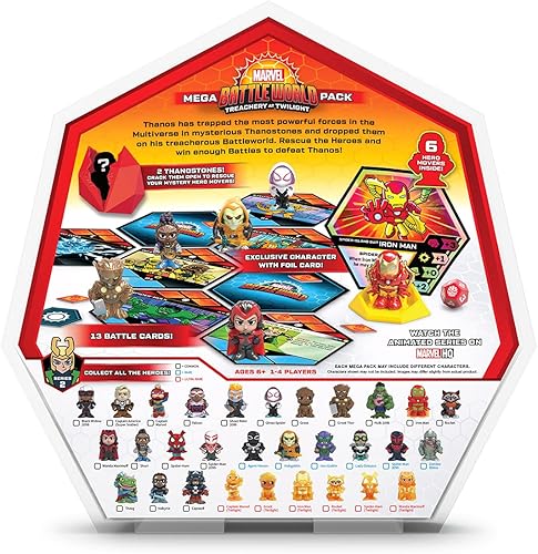 Miniatura 2 de Funko Marvel Battleworld: Serie 2 Treachery at Twilight Mega Pack , Iron Man (Spider-Island Suit)