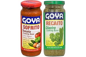 Recaito & Goya Sofrito Cooking Base Enhancing Flavor Duo