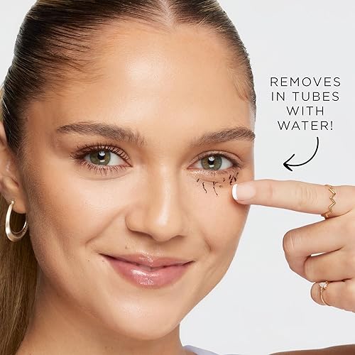 tarte tartelette XL tubing mascara – Lash Extensions in a Tube with Peptide, Extra-Bold Buildable Length & Volume, Smudge-Proof Longwear, Easy-to-Remove, Vegan & Cruelty-Free, travel size, brown 6