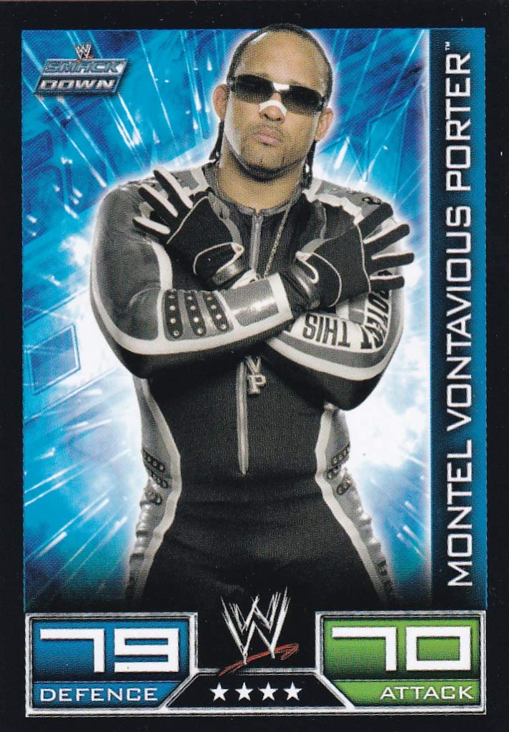 Slam Attax Base Trading Card(s) You Select (Montel Vontavious Porter)