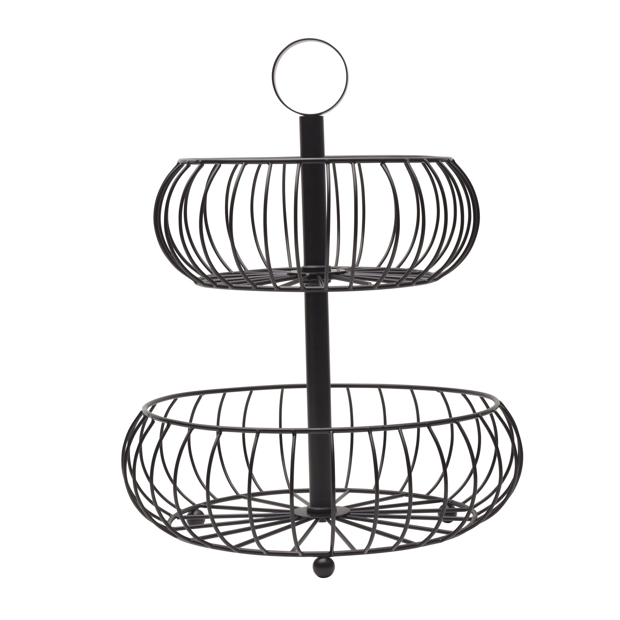 Gourmet Basics by Mikasa Monroes 2 Tier Fruit Storage Basket