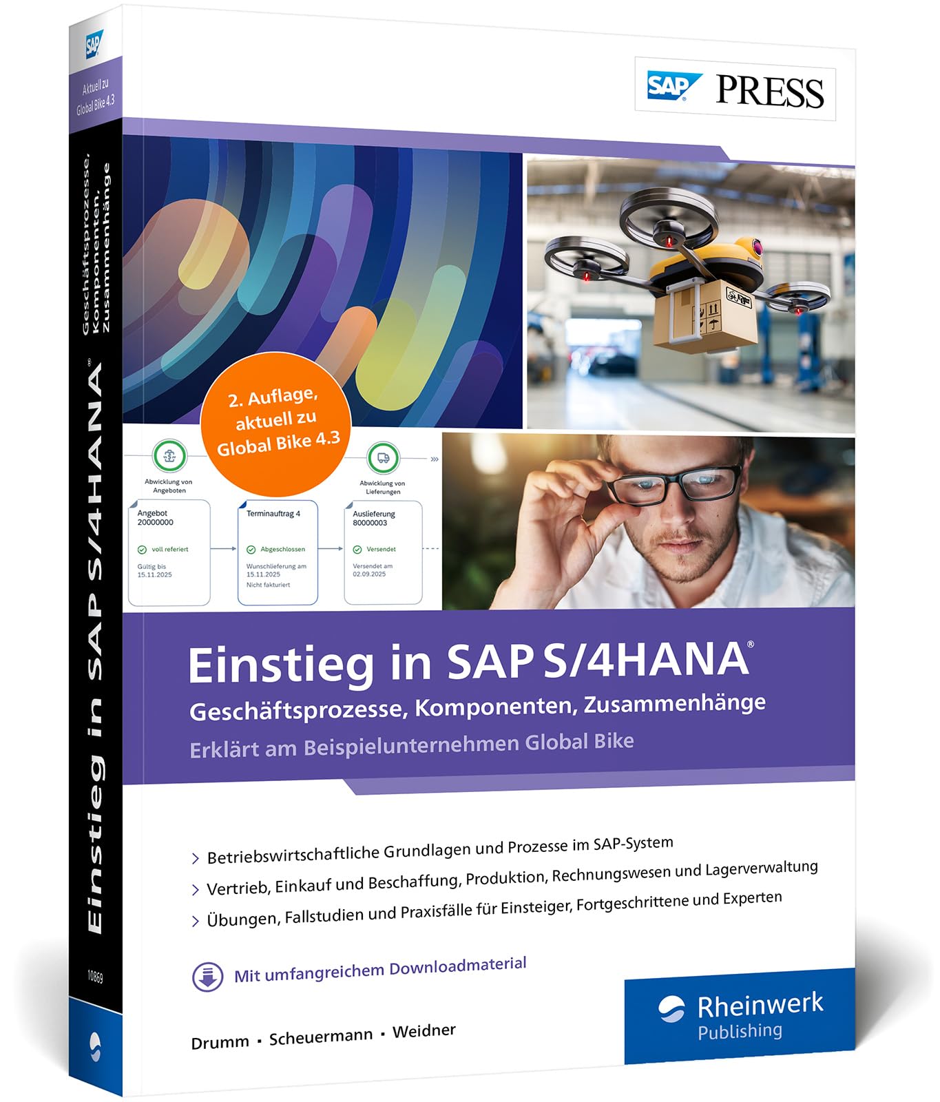 Einstieg in SAP S/4HANA: Das Lehrbuch auf Basis von Global Bike – aktuell zu Version 4.3! Ideal für Studium, Einstieg und Weiterbildung (SAP PRESS)