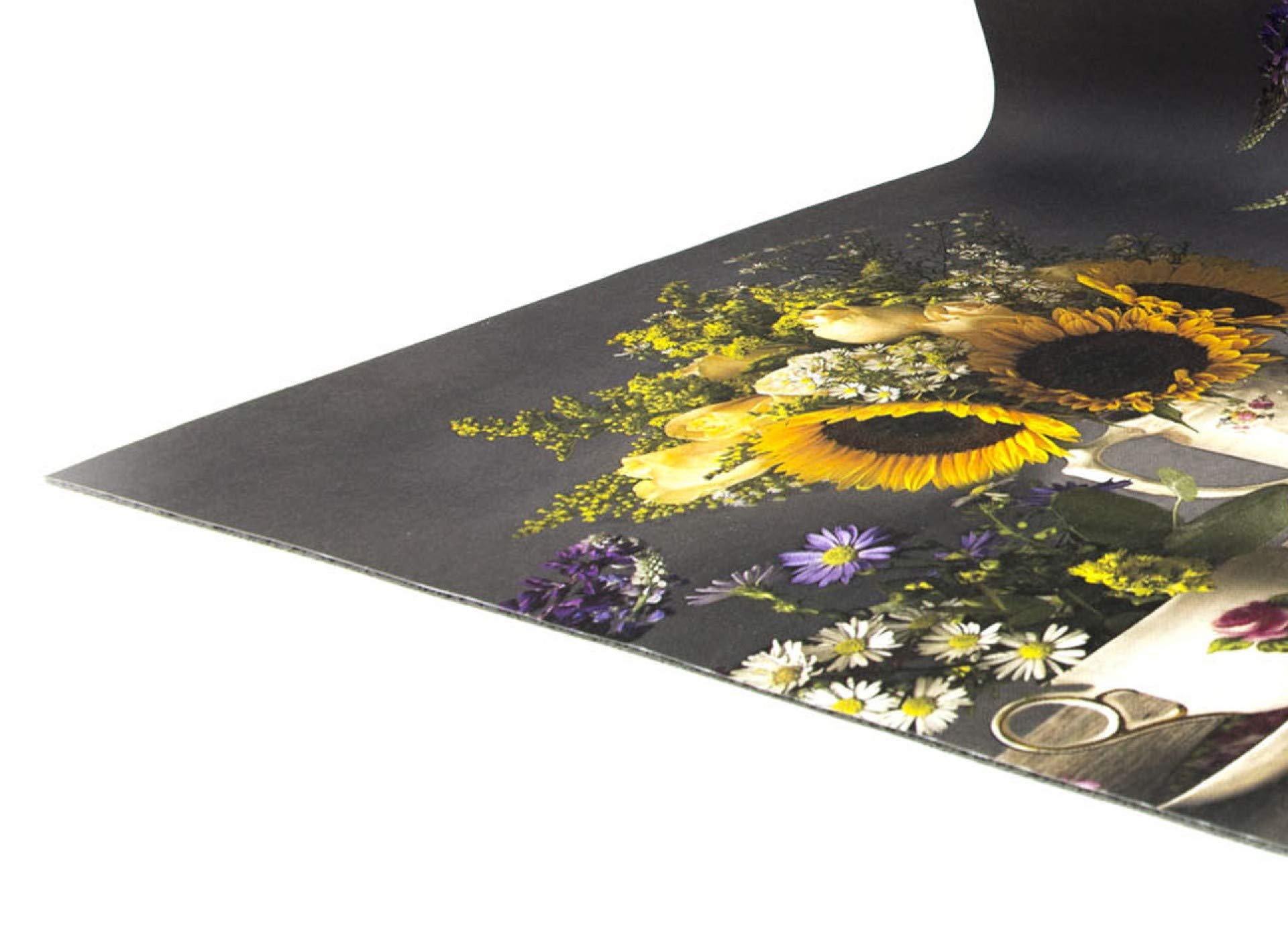 Tappeto Cucina Antiscivolo Lavabile - Passatoia In PVC/Cotone Stampa Pietre, 52x100 Cm, Made In Italy - Foto 3