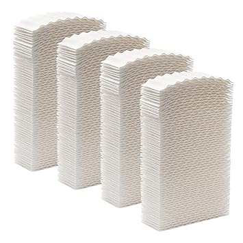 Pokin HDC-411 Humidifier Filter Replacement Wick for Kenmore 14912, Essick Emerson MoistAir HDC411, 1211, 2412, HDC-2R Super Wick Filter-4 Pack (Upgraded)