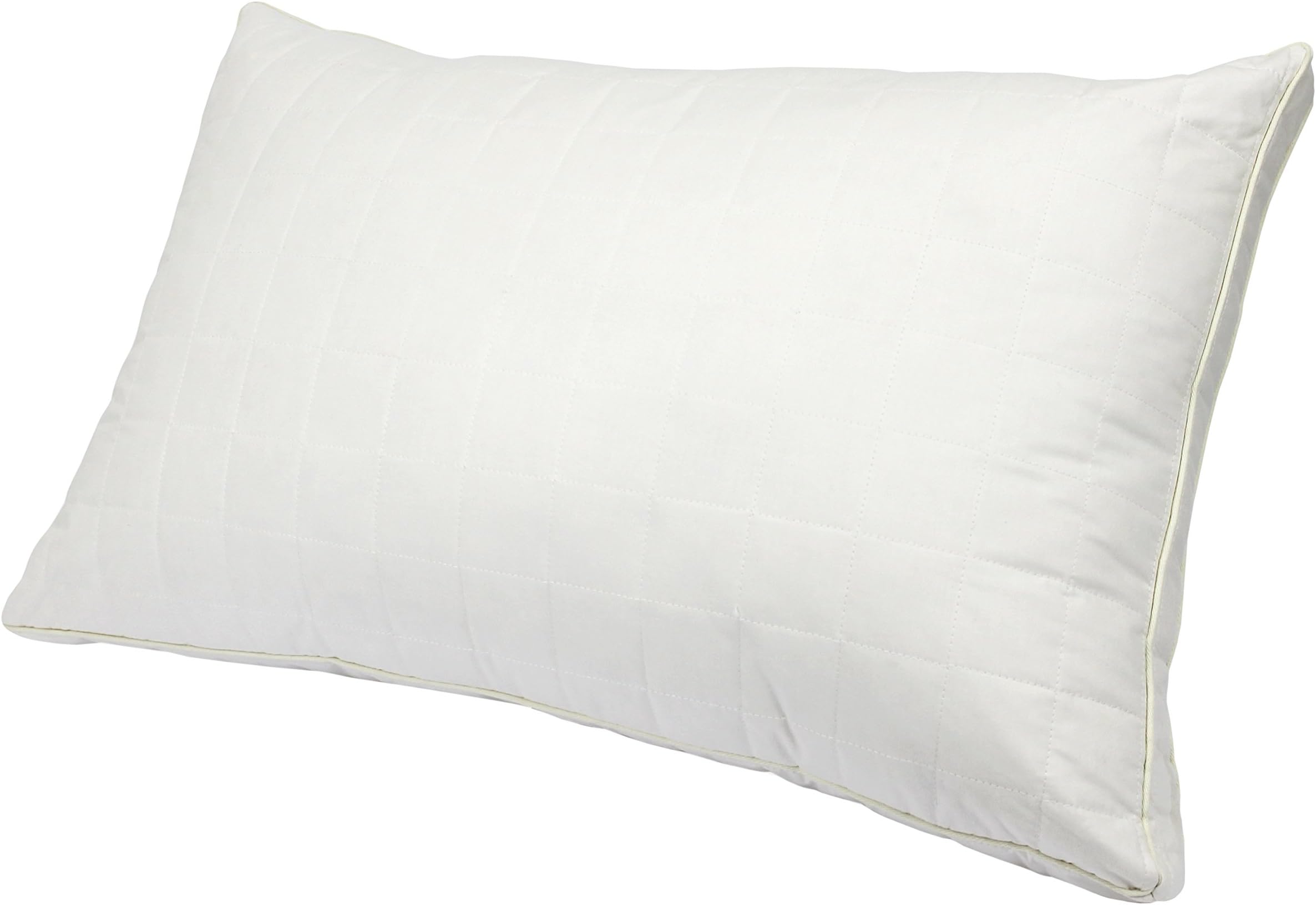 Natural Home Woolmark Certified All Around Wool Pillow, King, 1 Count (Pack of 1), White