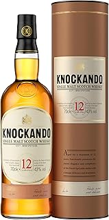 Knockando 12 Year Old Single Malt Scotch Whisky | 43% vol | 70cl | Delicate | Fruity & Subtle | Speyside Single Malt Whisky | Contains the Produce of One Single Season