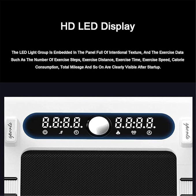 Caminadora Plegable Smart Walk - Equipo de Fitness para Caminar y Correr miniatura 3