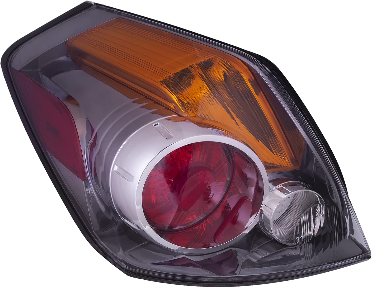 HEADLIGHTSDEPOT Tail Light Left Driver Sedan 4Dr Compatible with 2007-2012 Nissan Altima/2007-2011 Hybrid
