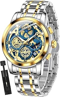 Ladies Luxury Gold Silver Stainless Steel Quartz Watch Waterproof Date