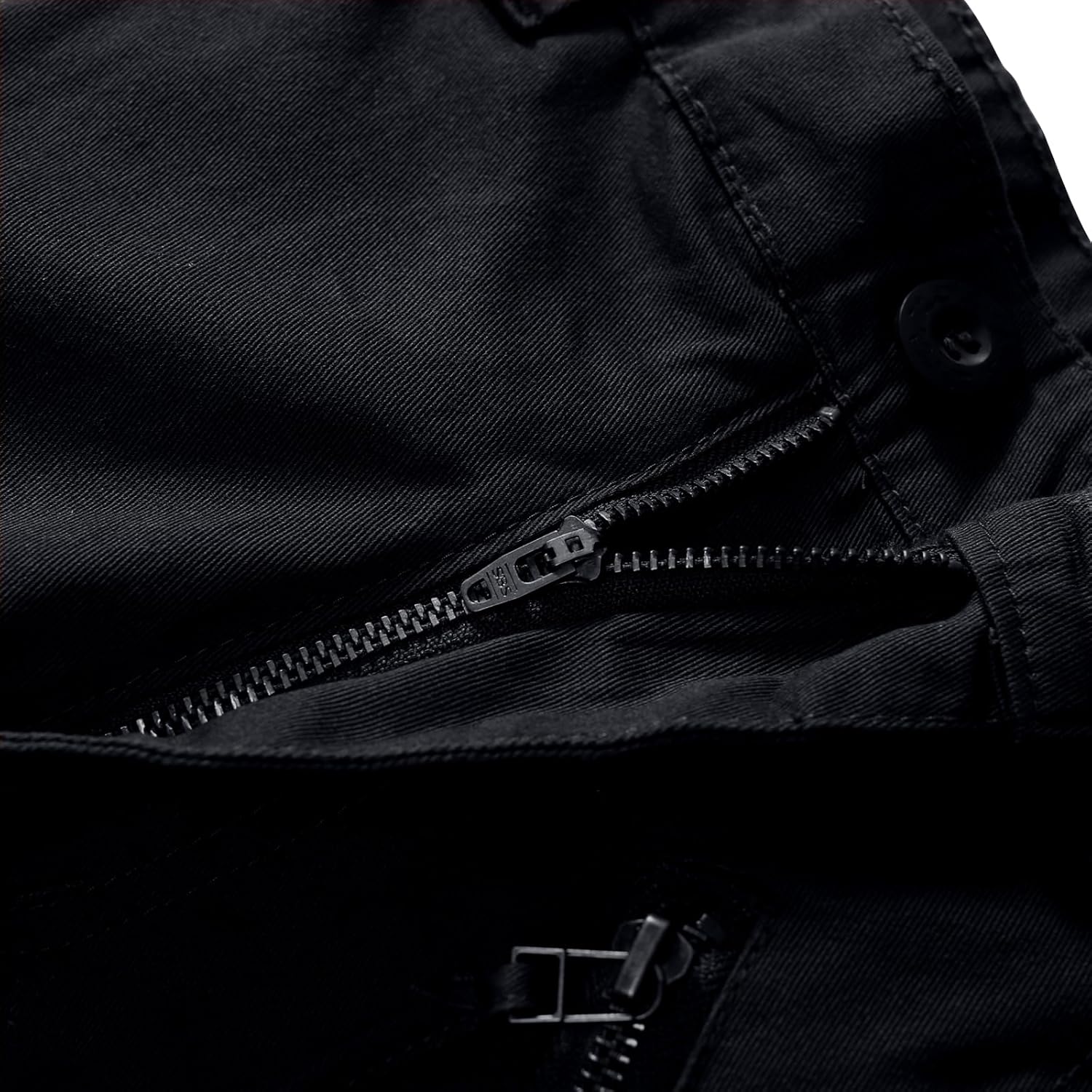 Sobrisah Mid Low Rise Cargo Pants for Men Youth Comfy Cotton Casual Streetwear Military Combat Work Trousers(No Belt) - Image 6