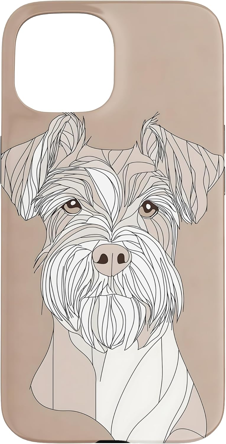 Miniature Schnauzer Dog Case for iPhone 16